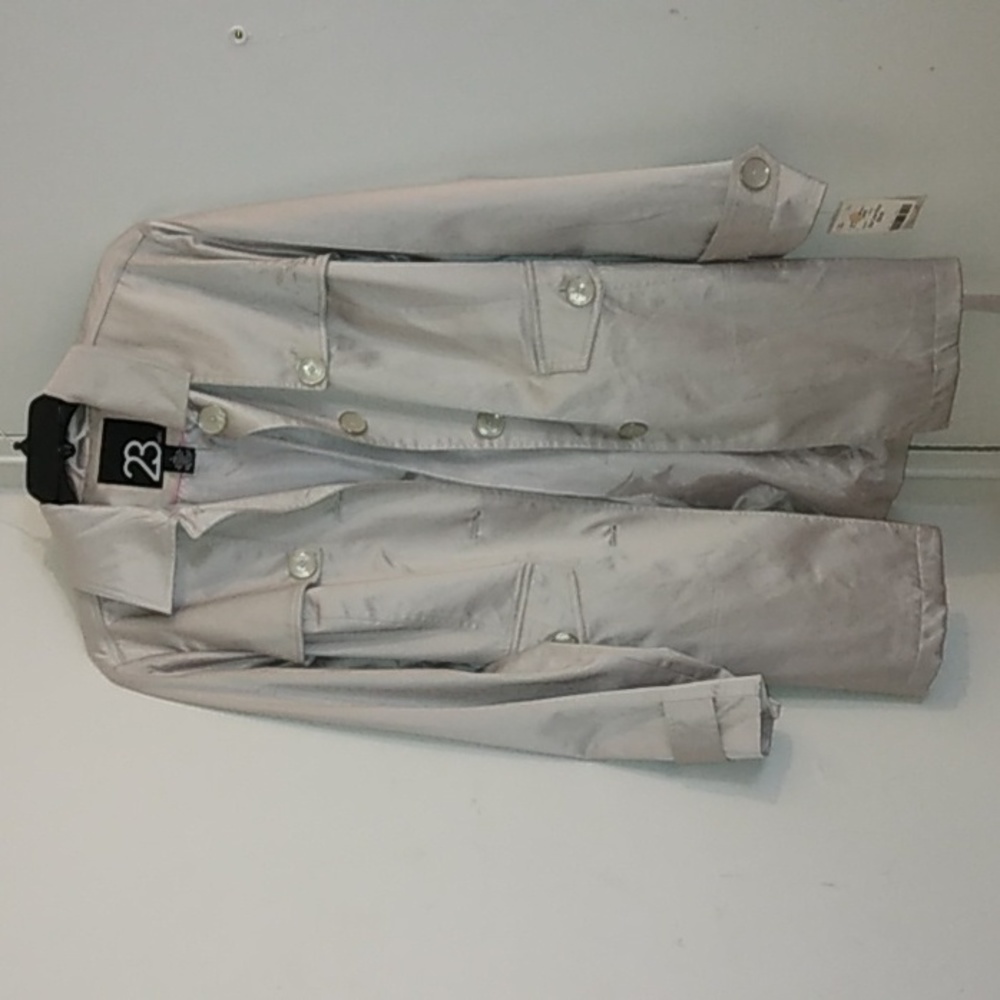 Tan  Trench Coat light weight NWT - Picture 5 of 5